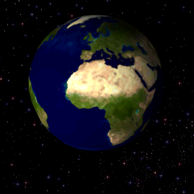 Rotating EARTH